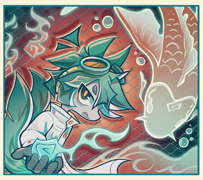 Holy shit it's Boyfriend FNF mixed with Tails Sonic omg (I have been working on this carrd for hours...)