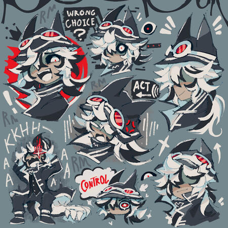 Character owned by me // Old Neo Deltarune AU design (2023)